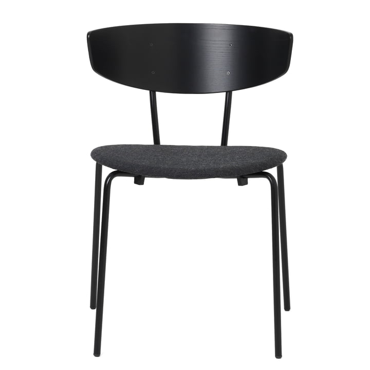 Herman Chair by ferm Living in Fiord dark grey / black