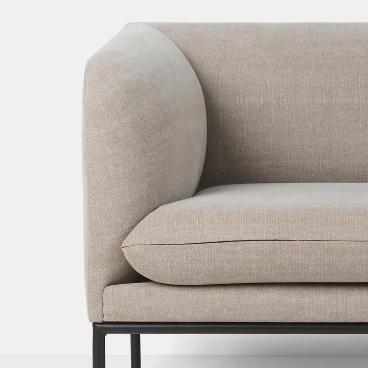 Turn Sofa (2-seater) from Ferm Living in cotton / linen nature