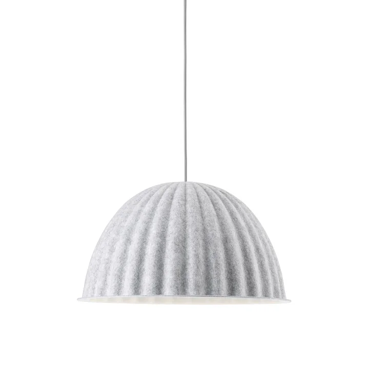 Under the Bell pendant lamp Ø 55 cm from Muuto in white melange