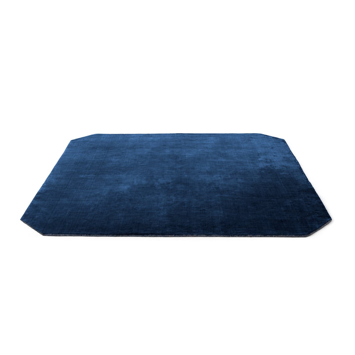 The Moor carpet AP6 from & tradition - 240 x 240 cm, blue midnight