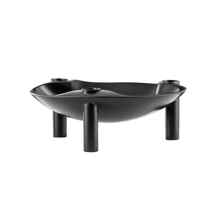 Bowl from Stoff Nagel in black