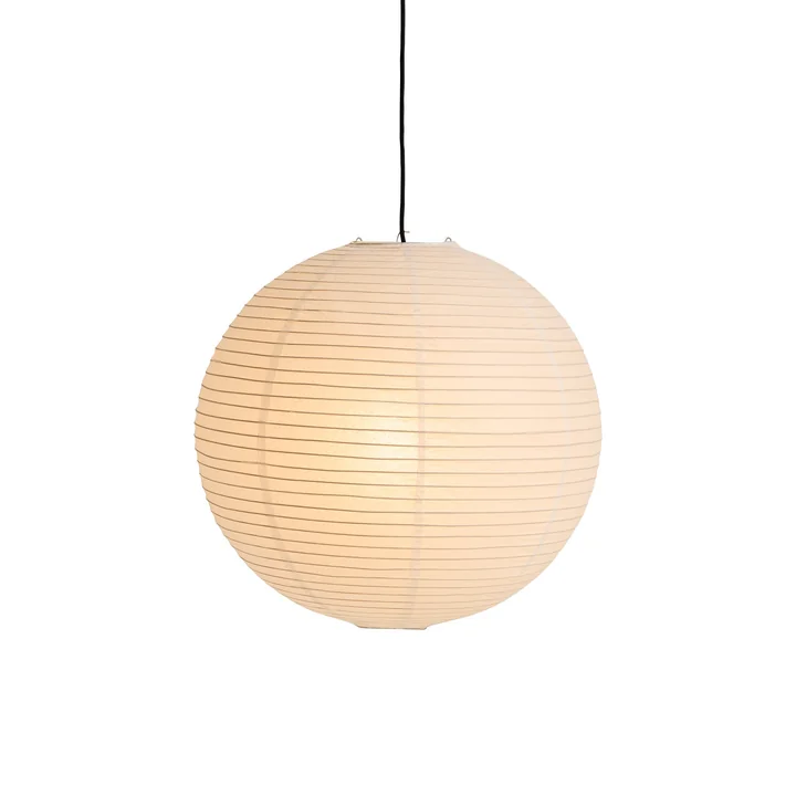 Rice Paper Lampshade Ø 50 cm from HAY in classic white