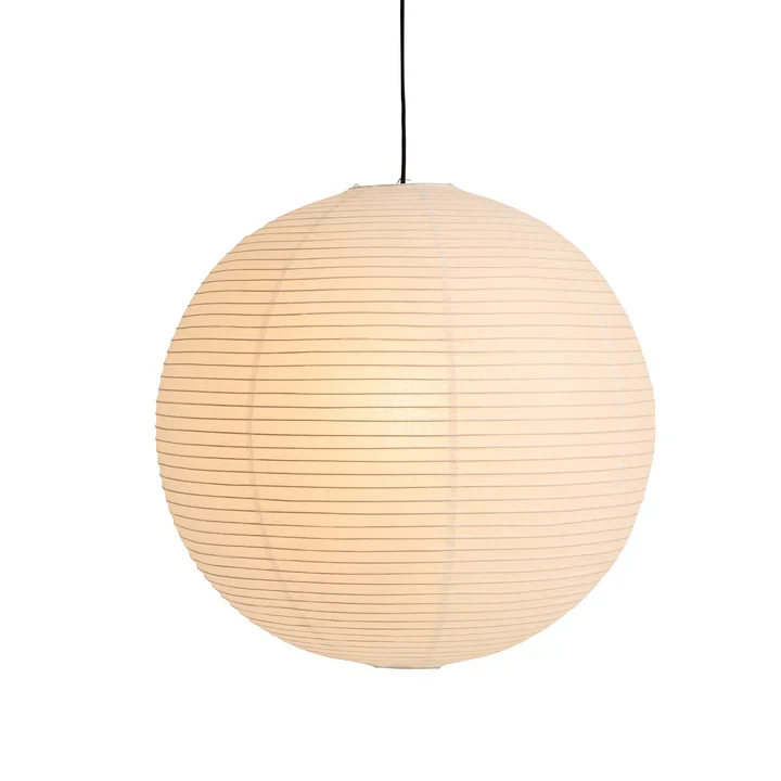 Rice Paper Lampshade Ø 60 cm from HAY in classic white