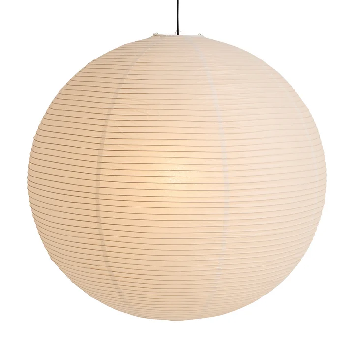 Rice Paper Lampshade Ø 80 cm from HAY in classic white