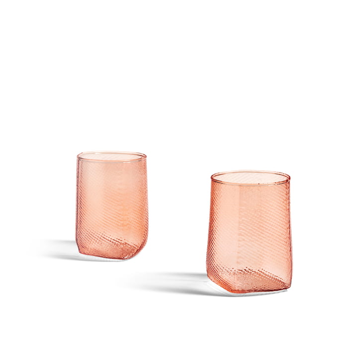 Tela Votive Tealight Holder by Hay in Nude (set of 2)