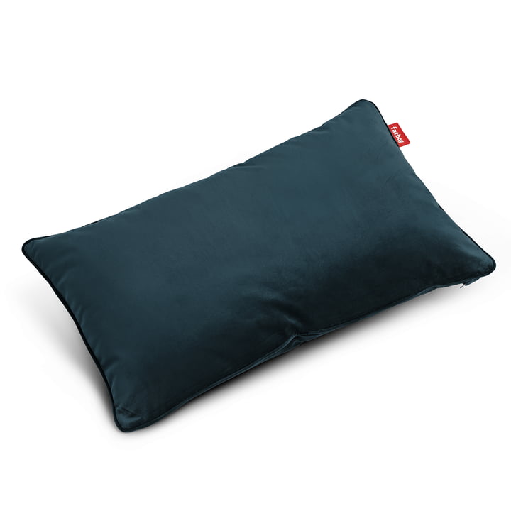 King Cushion Velvet from Fatboy in petrol