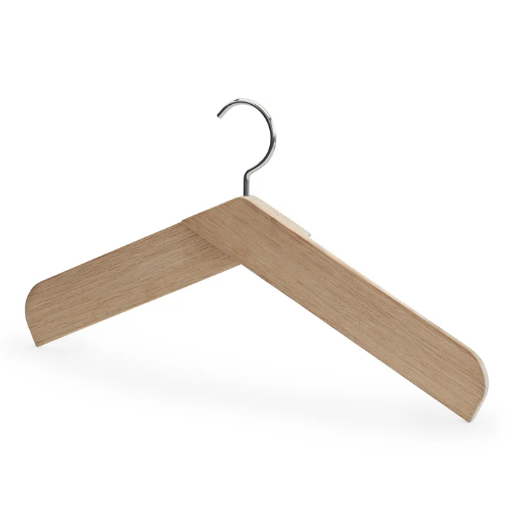 Collar Coat hanger from Skagerak in natural oak