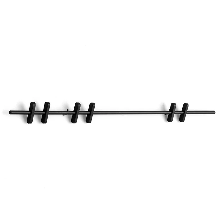 Coat Rack hook bar 70 cm from Moebe in black