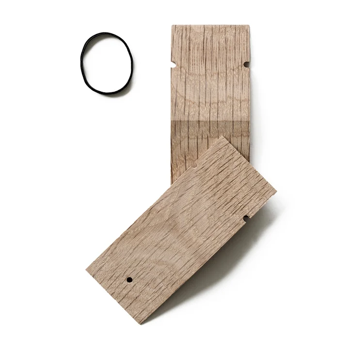 Pinch Decorative bracket from Moebe in oak in individual parts