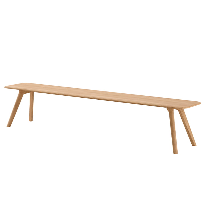 Meyer Bench XLarge from OUT Objekte unserer Tage - (240 cm), oiled oak