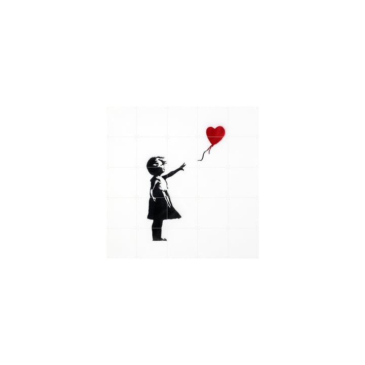 Girl with Balloon (Banksy) 100 x 100 cm from IXXI