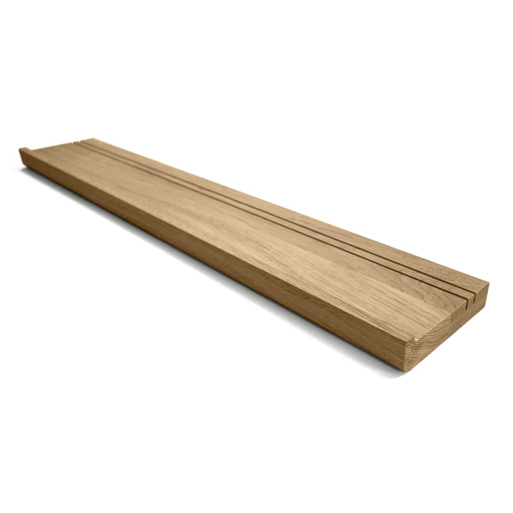 Wooden picture rail made of solid oak from yunic cm