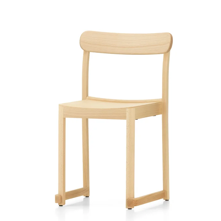 Atelier Chair from Artek in natural lacquered beech (felt glides)