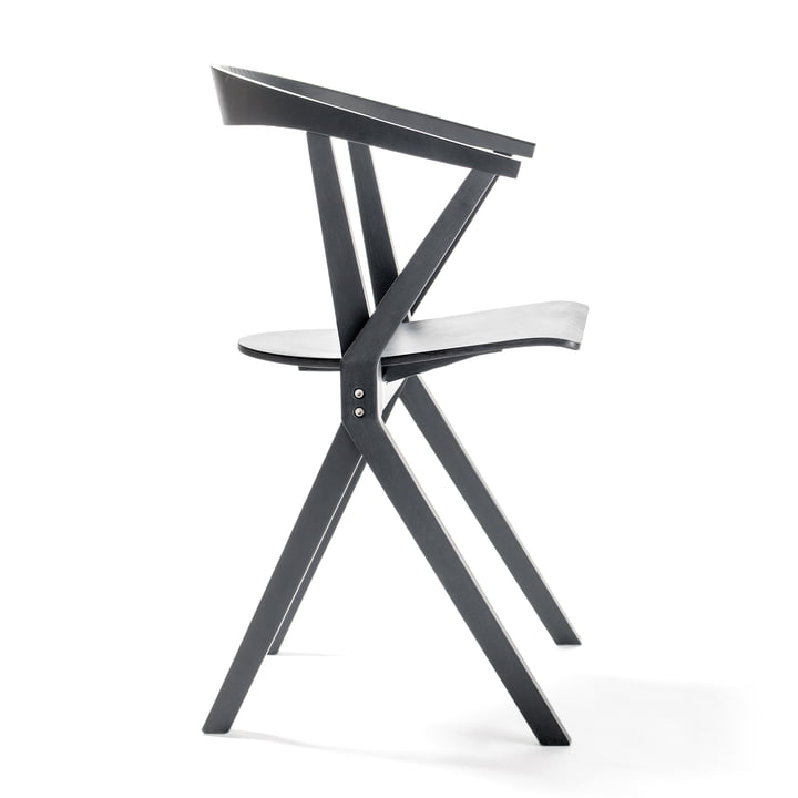 Chair B from BD Barcelona in black
