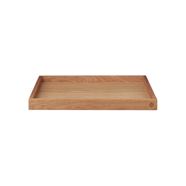 Unity wooden tray large in oak from AYTM