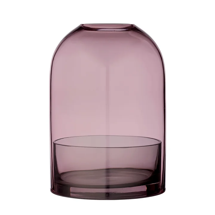 Tota lantern, Ø 16,2 x H 23 cm, black / rose from AYTM