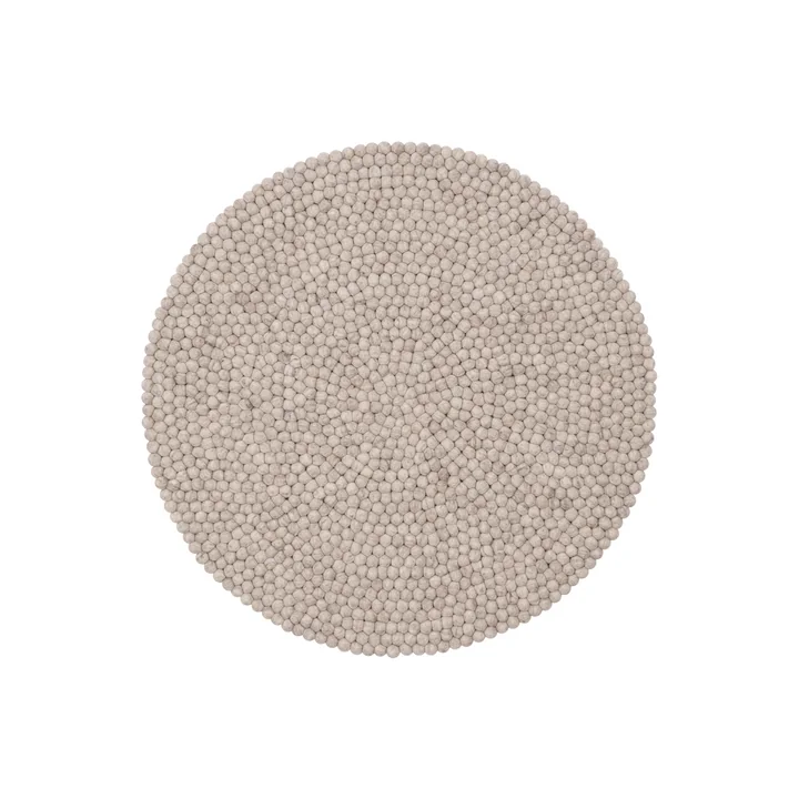 Béla felt ball rug, Ø 90 cm from myfelt