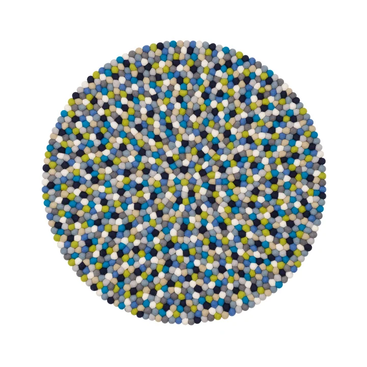 Fritz Felt ball rug, Ø 140 cm from myfelt