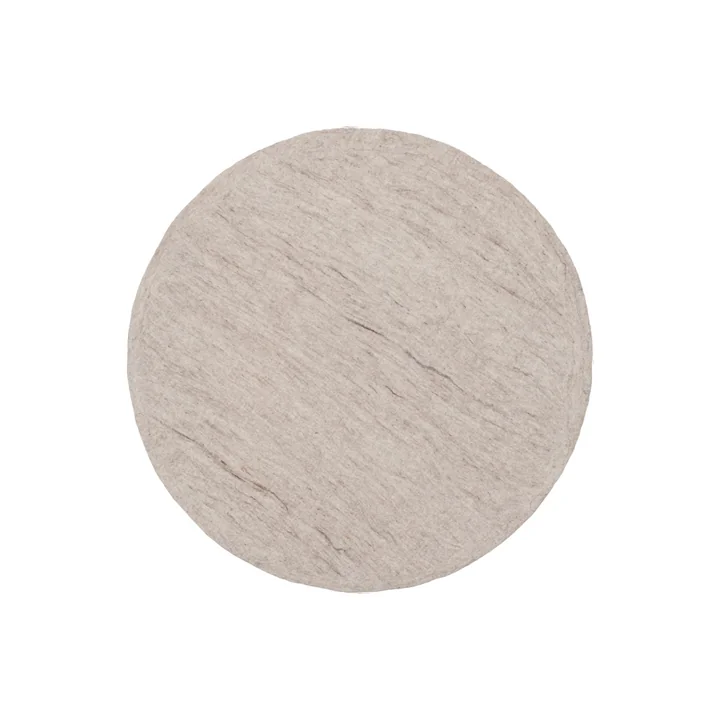 Béla felt carpet by myfelt, Ø 90 cm