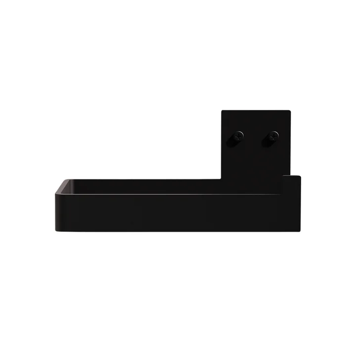 Toilet paper holder from Nichba Design in black