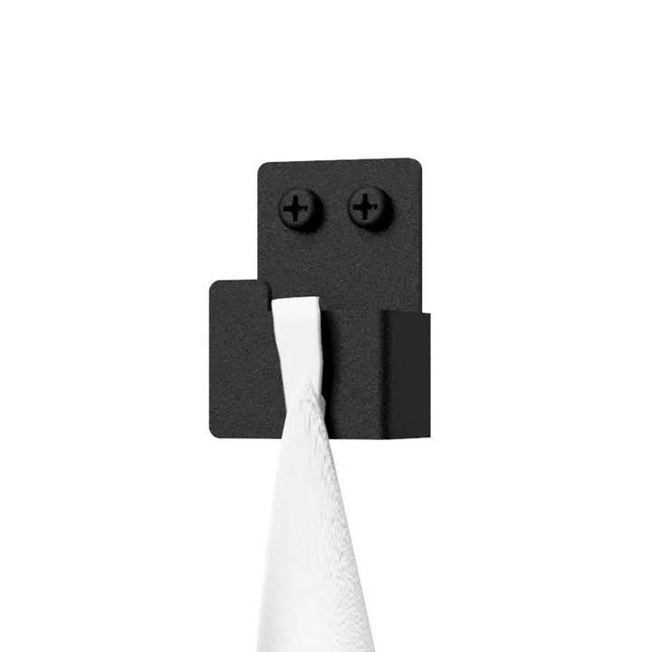 Wall hook from Nichba Design in black