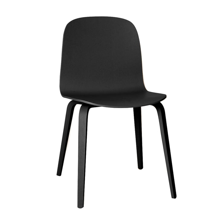 Visu chair by Muuto in black (RAL 9017)
