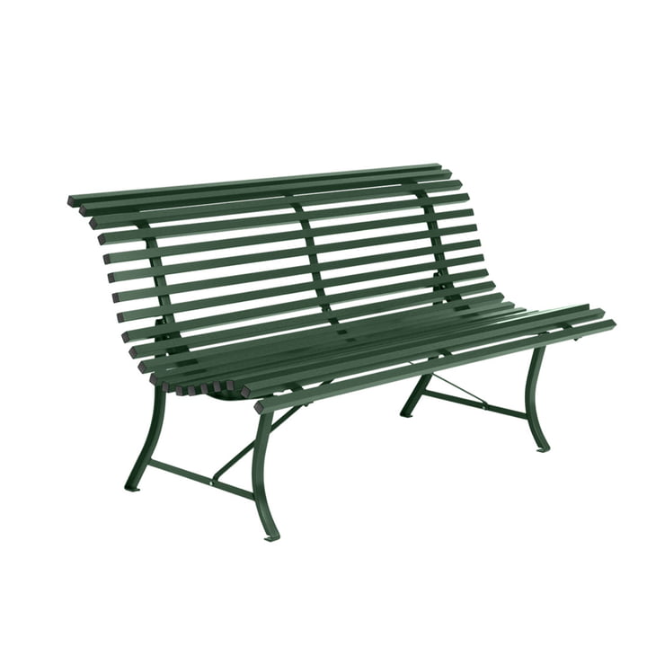 Louisiane bench 150 cm from Fermob in cedar green