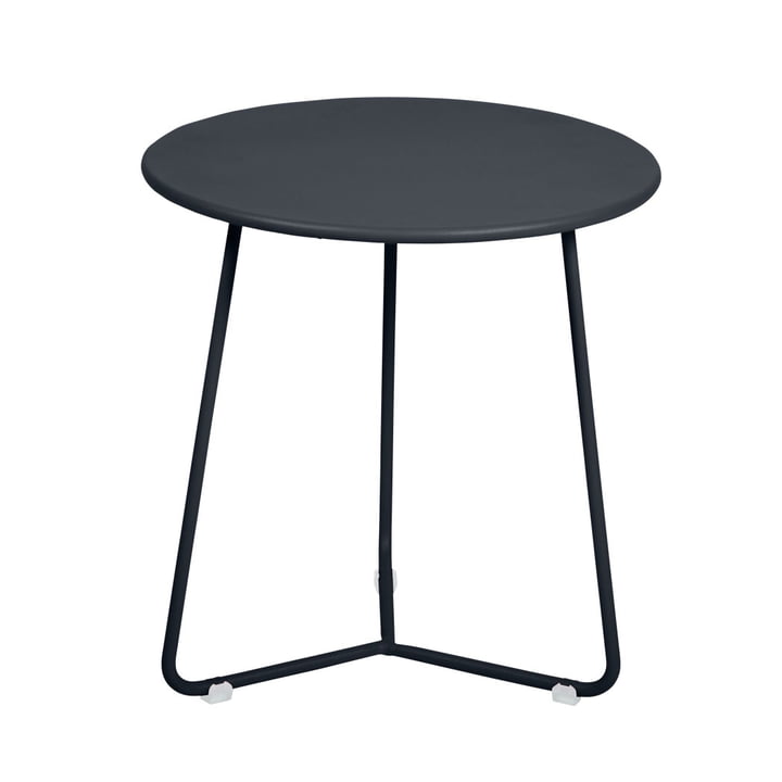 Cocotte Side table / stool Ø 34 cm x H 36 cm by Fermob in anthracite