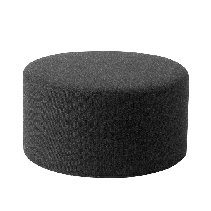 Drum stool / side table large Ø 60 x H 30 cm from Softline in Vision dark gray (439)