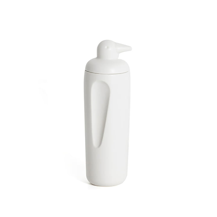 Ping ceramic container Papa by Petite Friture in white
