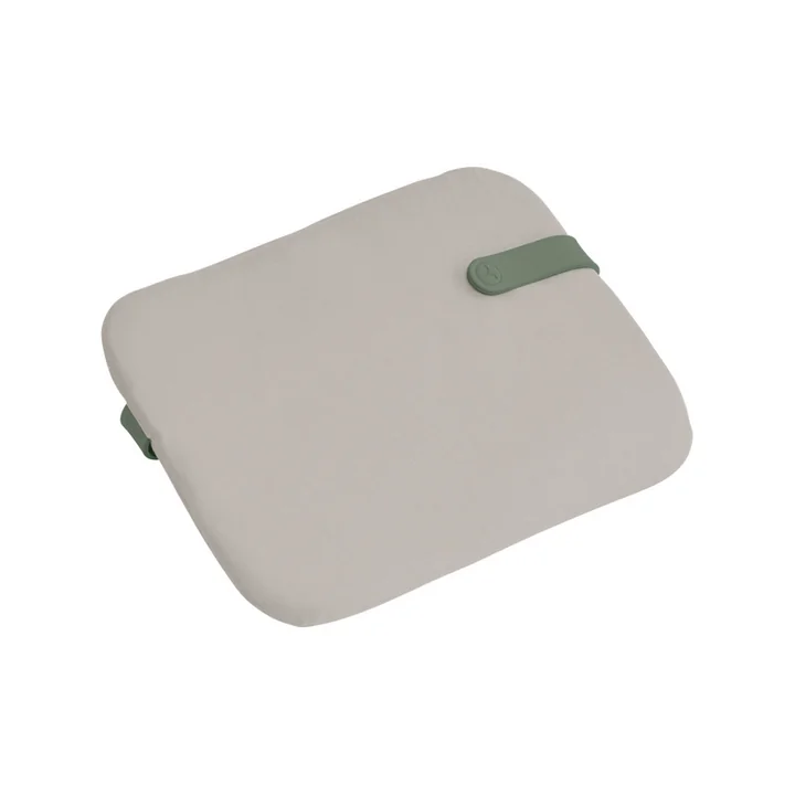Color Mix seat cushion for Bistro chair 38 x 30 cm by Fermob in crème