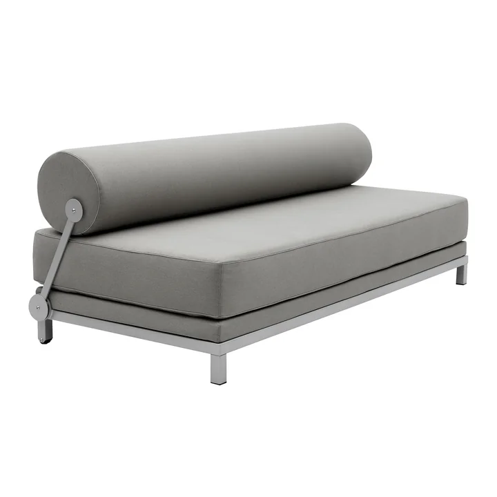 Sleep Daybed by Softline in grey / Keder light grey / Vision light grey (445)