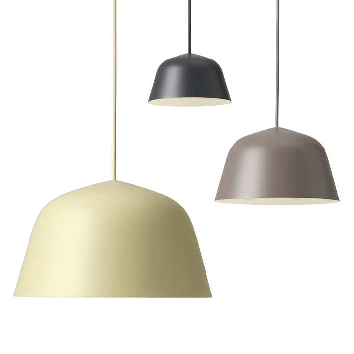 Ambit Pendant lights from Muuto in different sizes