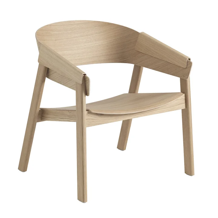 Cover Lounge Chair in oak from Muuto