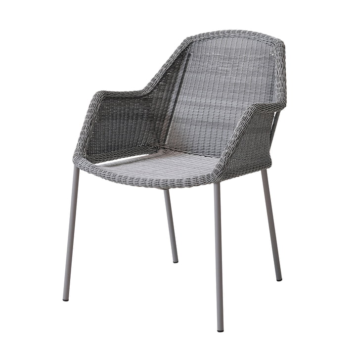 Breeze Armchair stackable (5464) from Cane-line in light grey