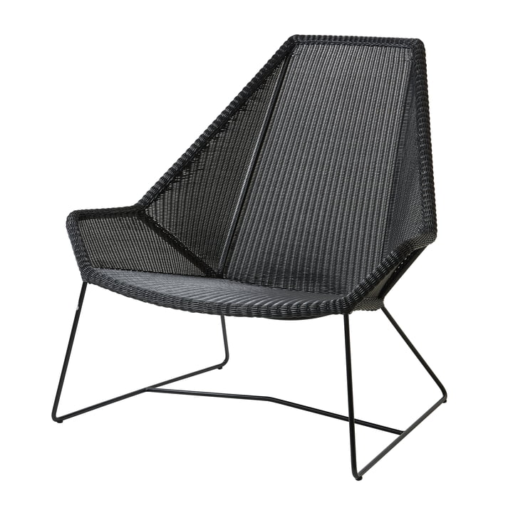 Breeze Highback armchair (5469) from Cane-line in black