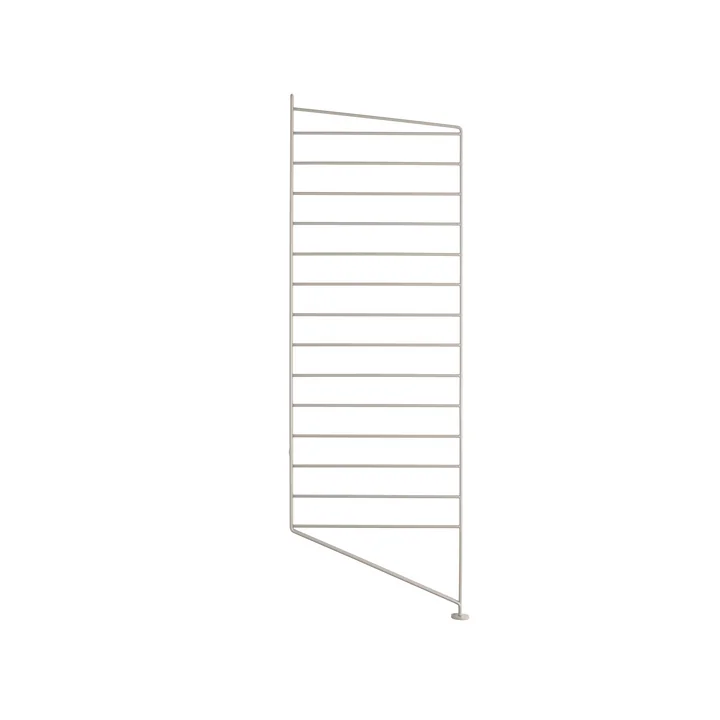 Bottom ladder for String shelf 85 x 30 cm from String in beige