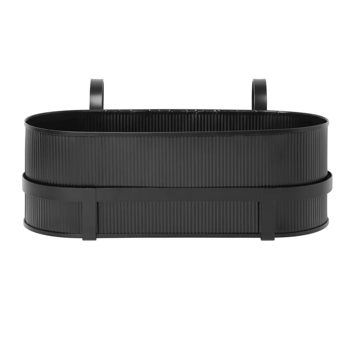 Bau Balcony Box by Ferm Living in black