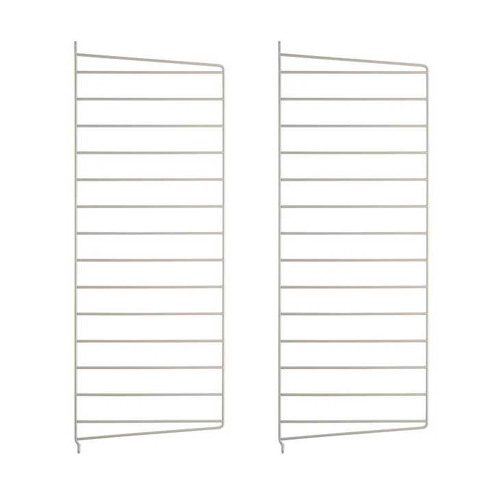 Wall ladder for String Shelf 75 x 30 cm (set of 2) from String in beige