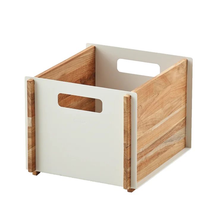 Box Storage box from Cane-line in teak / white