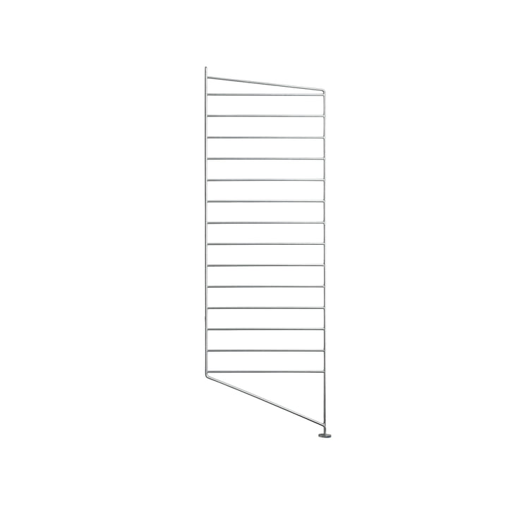 Floor ladder for String shelf 85 x 30 cm from String in zinc plated