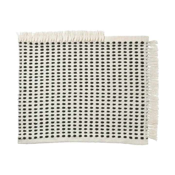 Way Outdoor Mat, 50 x 70 cm in off-white / blue by Ferm Living