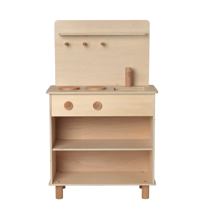 Toro play kitchen in beech by Ferm Living