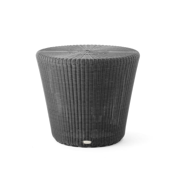 Kingston Side table / stool (5348) Ø 46 x H 38 cm from Cane-line in graphite