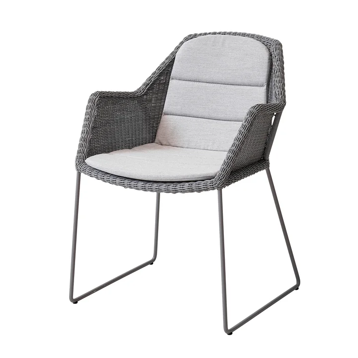 Seat cushion for Breeze armchair (5467) from Cane-line in light gray