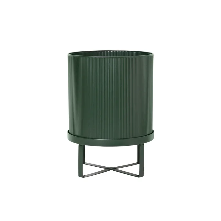 Bau Plant pot, Ø 18 x H 24 cm, dark green by Ferm Living