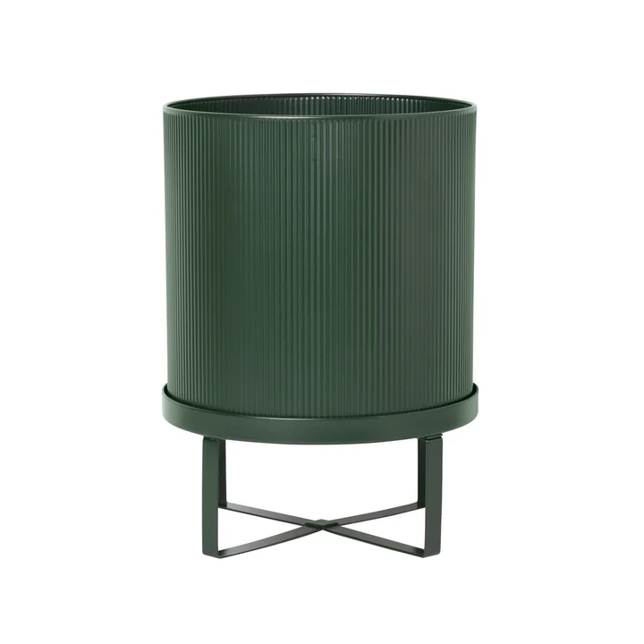 Bau Plant pot, Ø 28 x H 38 cm, dark green by Ferm Living