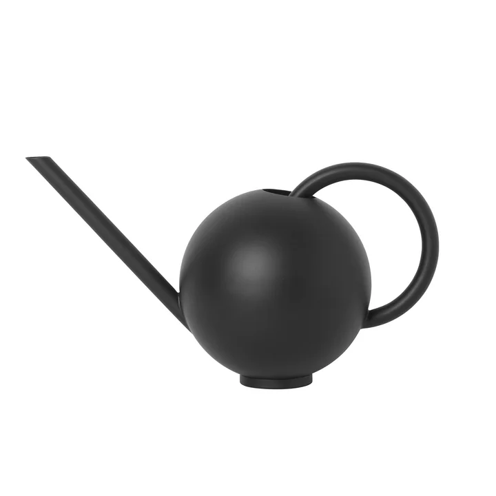 Orb watering can, 2 L in black from Ferm Living