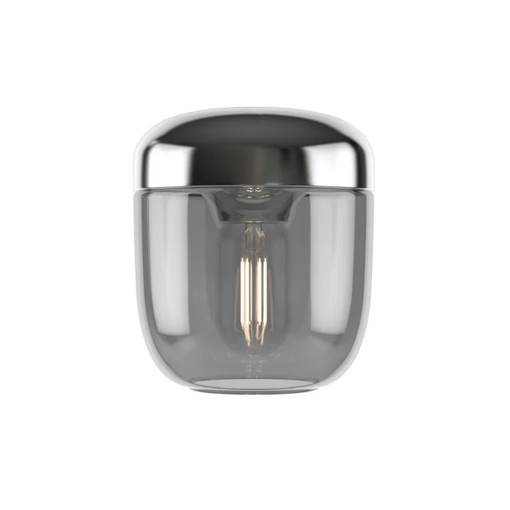 Acorn luminaire from Umage in polished / smoked steel