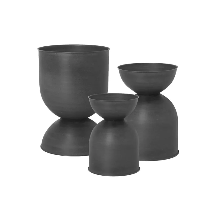 Hourglass Flower pot from Ferm Living in different sizes